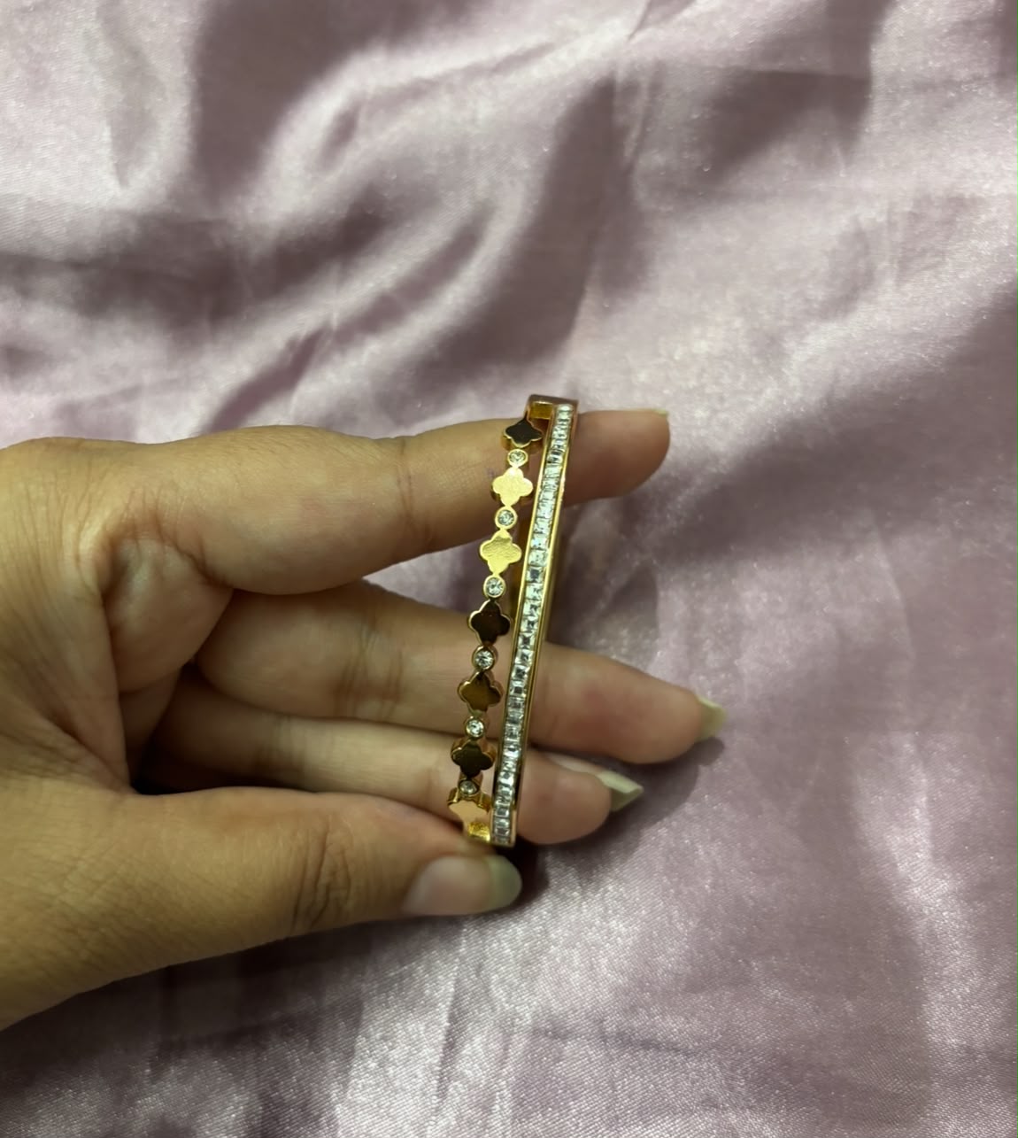 Golden Clover Luxe Bracelet Set