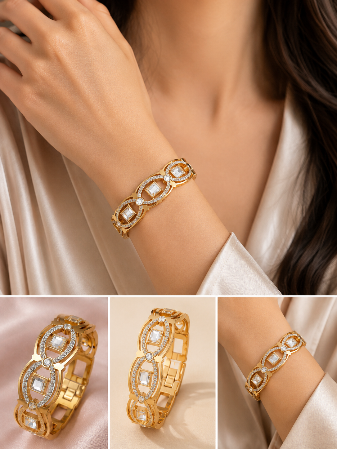Infinity Crystal Luxe Kada