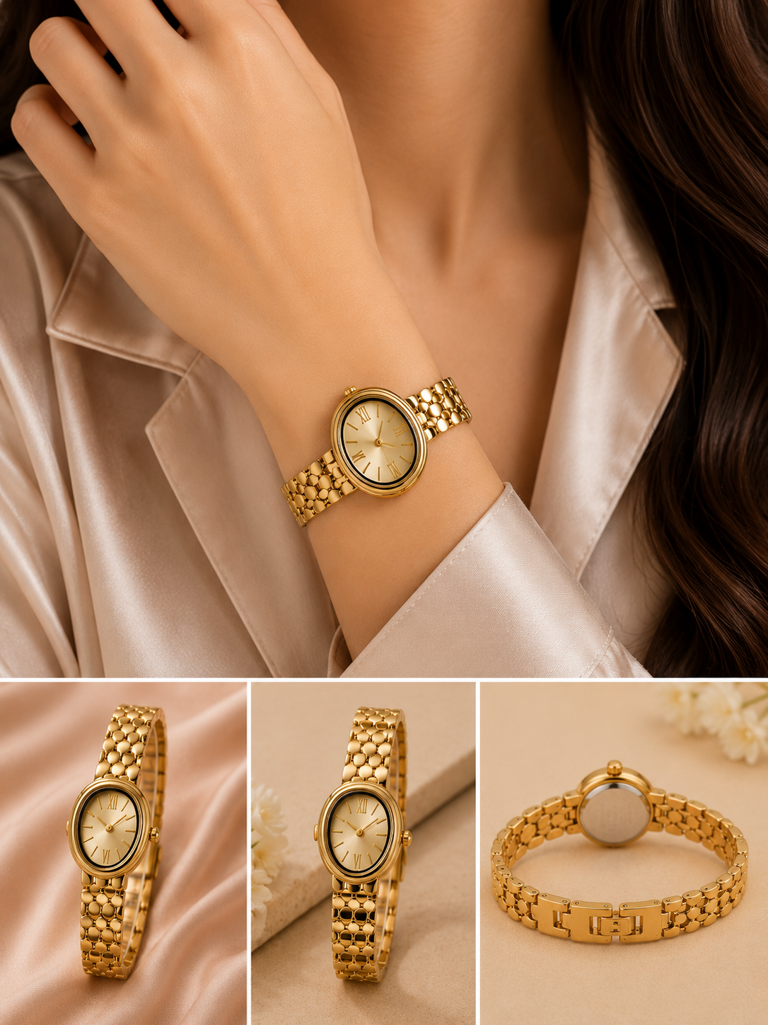 Golden Heritage Oval Watch