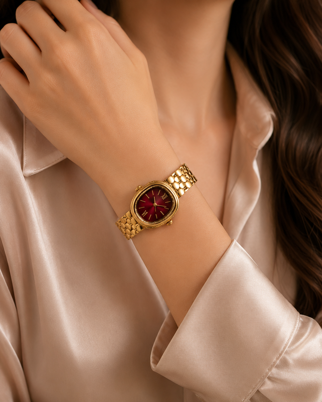 Ruby Royale Oval Watch